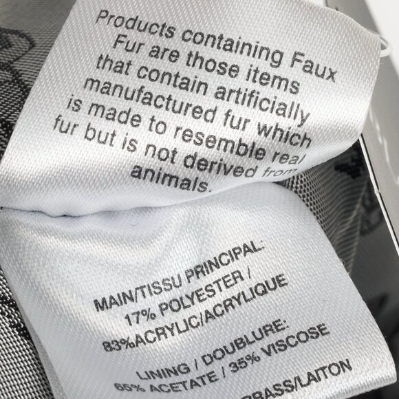 Shrimps Dexter Black Faux Fur Crystal-Embellished Jacket - Picture 12 of 13